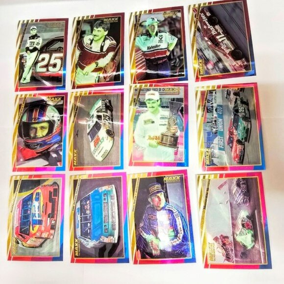 Vintage Nascar Racing Trading Cards '94 Maxx Premier Plus 70+ Card Lot 1994 - Picture 10 of 12